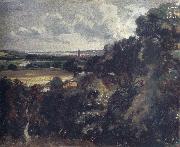 John Constable, Dedham from near Gun Hill,Langham